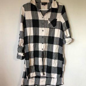 Button up plaid flannel